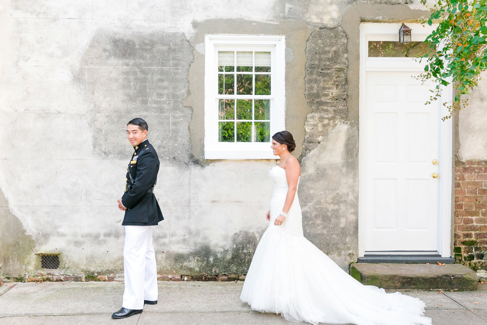 Tanya + Edward // Blush + Gold Charleston Wedding at the Creek Club