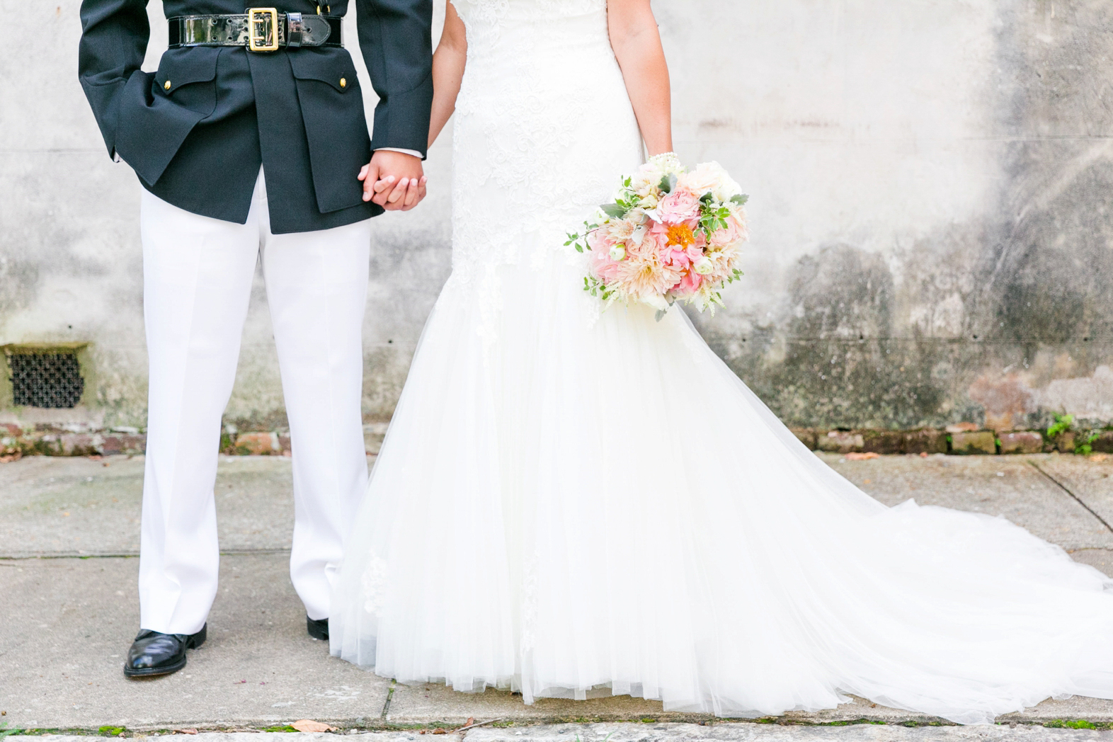 Tanya + Edward // Blush + Gold Charleston Wedding at the Creek Club