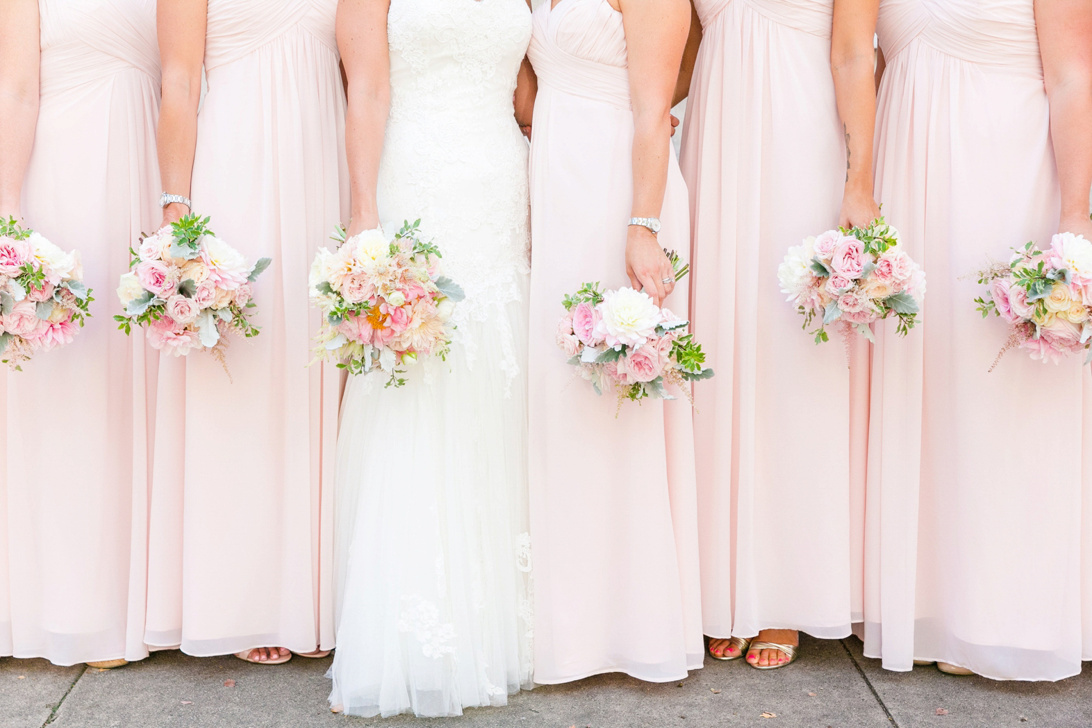 Tanya + Edward // Blush + Gold Charleston Wedding at the Creek Club