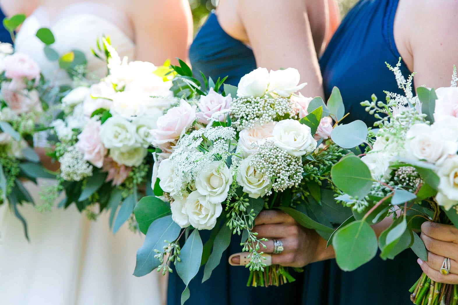 Katie + Brad // Classic Navy + White Fall Wedding at Legare Waring ...