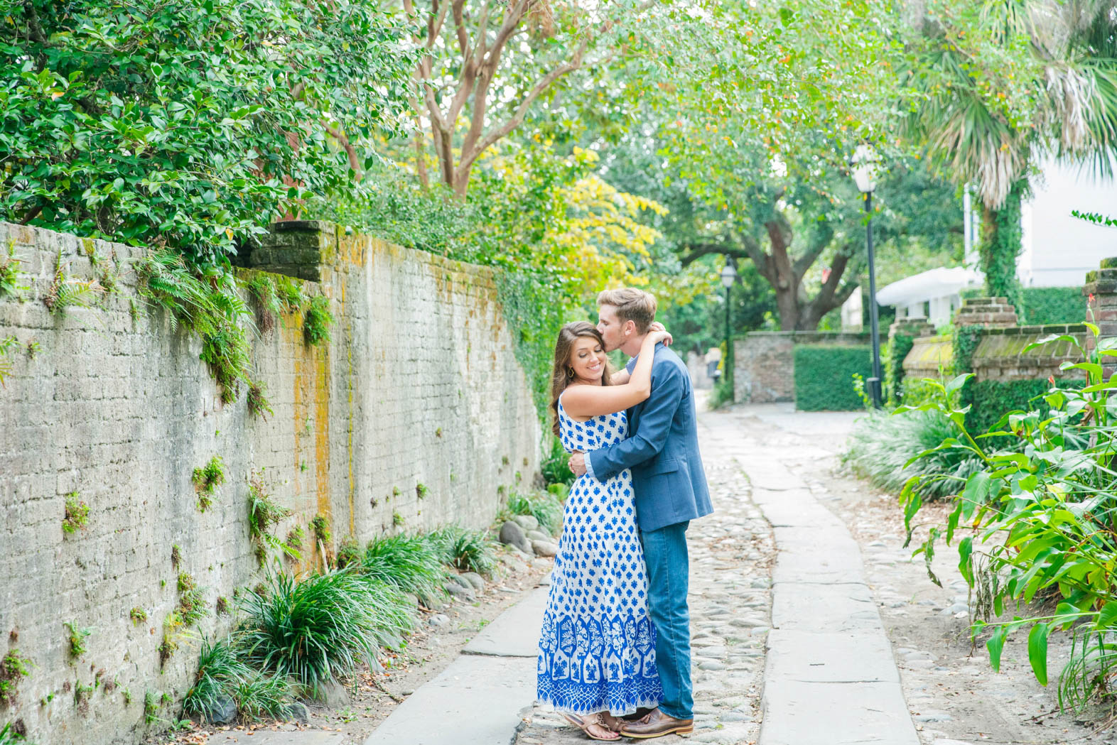 fall engagement session in charleston