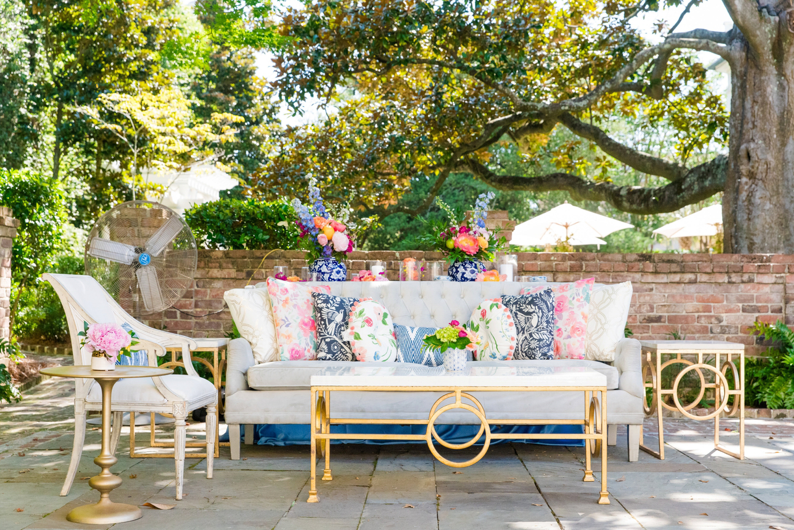 Colorful Summer Wedding William Aiken House Charleston SC