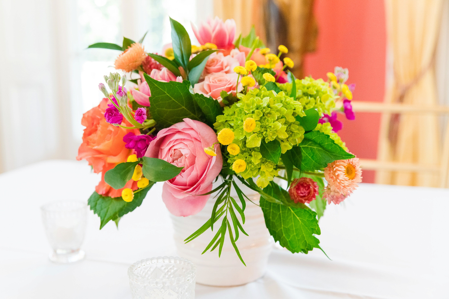 Colorful Summer Wedding William Aiken House Charleston SC