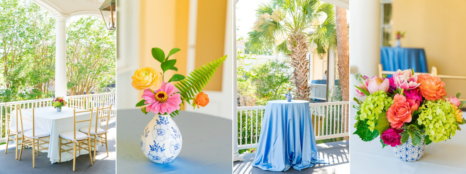 Colorful Summer Wedding William Aiken House Charleston SC