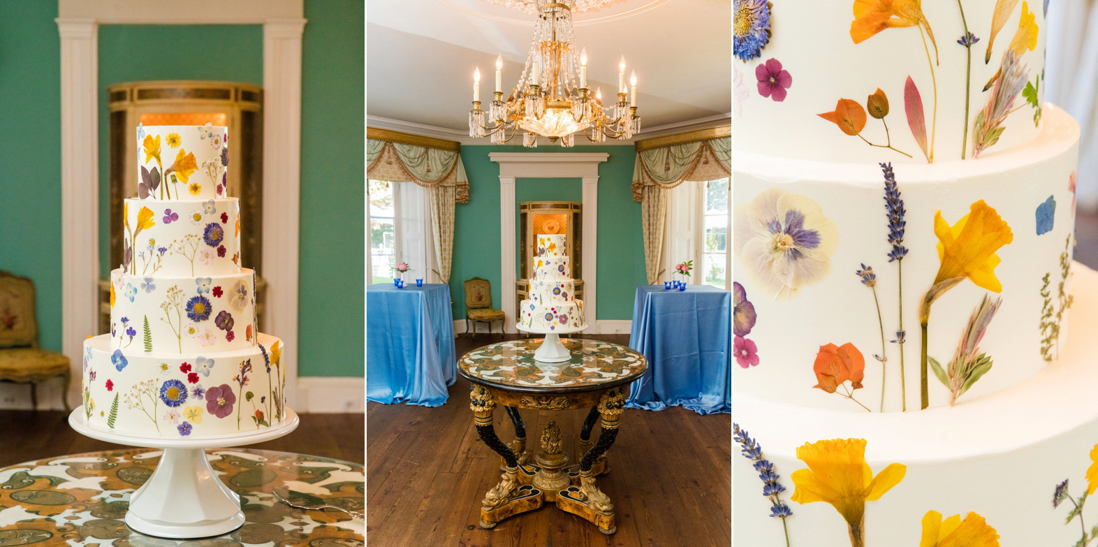 Colorful Summer Wedding William Aiken House Charleston SC