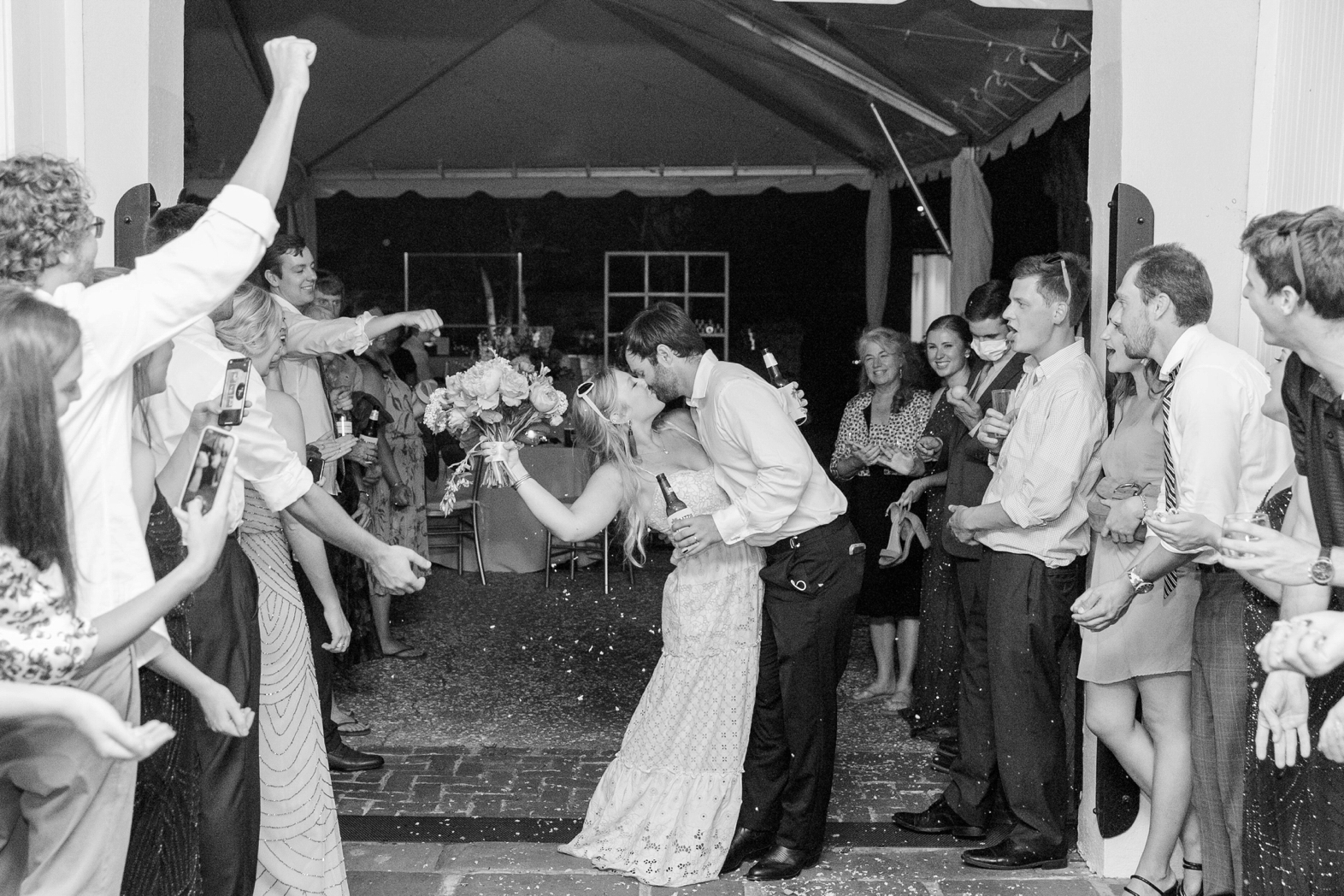 Colorful Summer Wedding William Aiken House Charleston SC