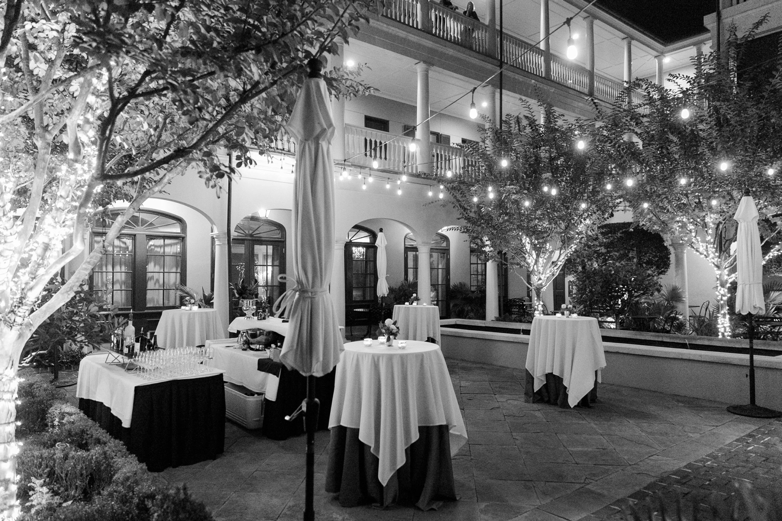 Intimate Neutral Charleston Wedding Planters Inn