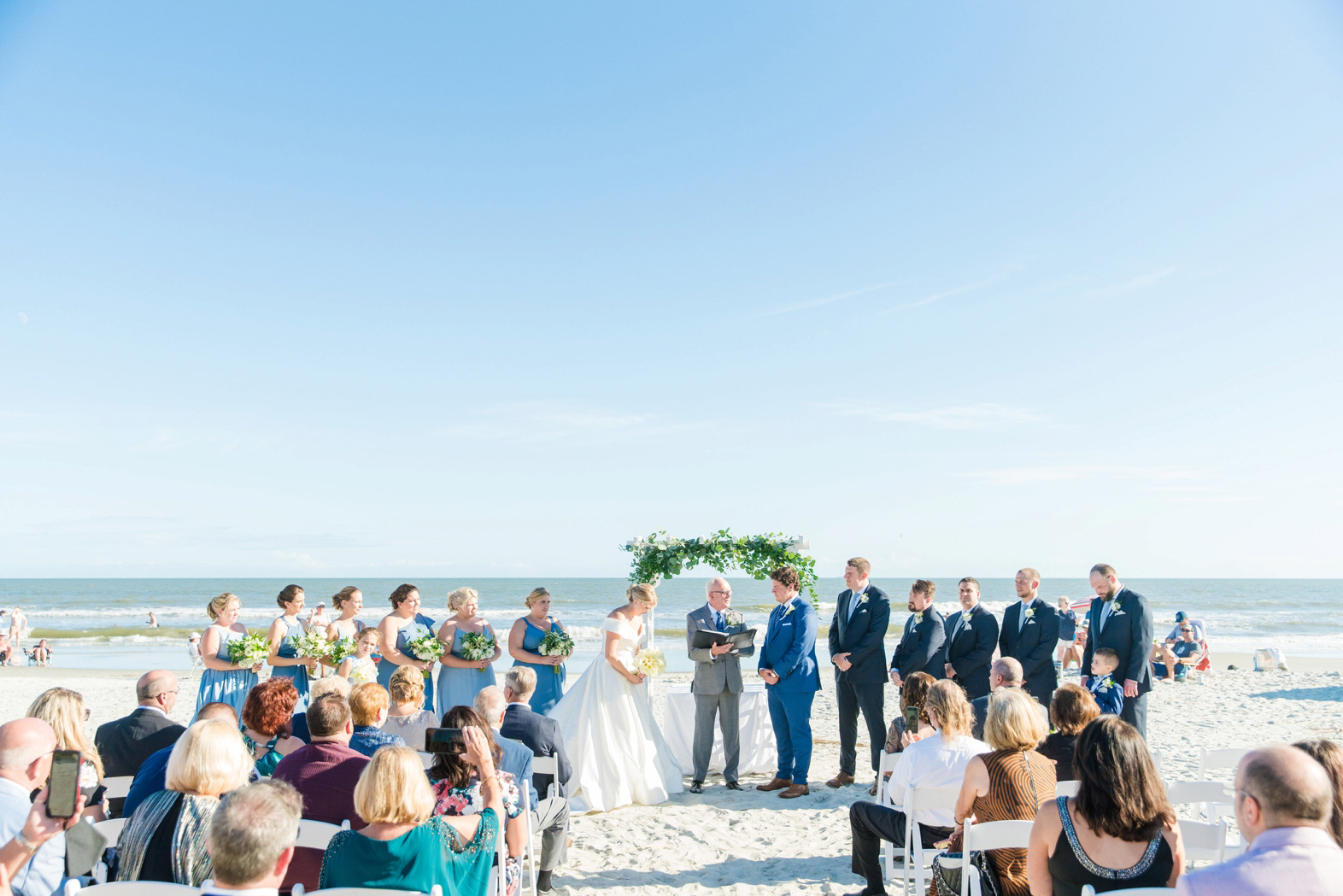 Coastal Fall Wedding Hilton Head Sea Pines Beach Club