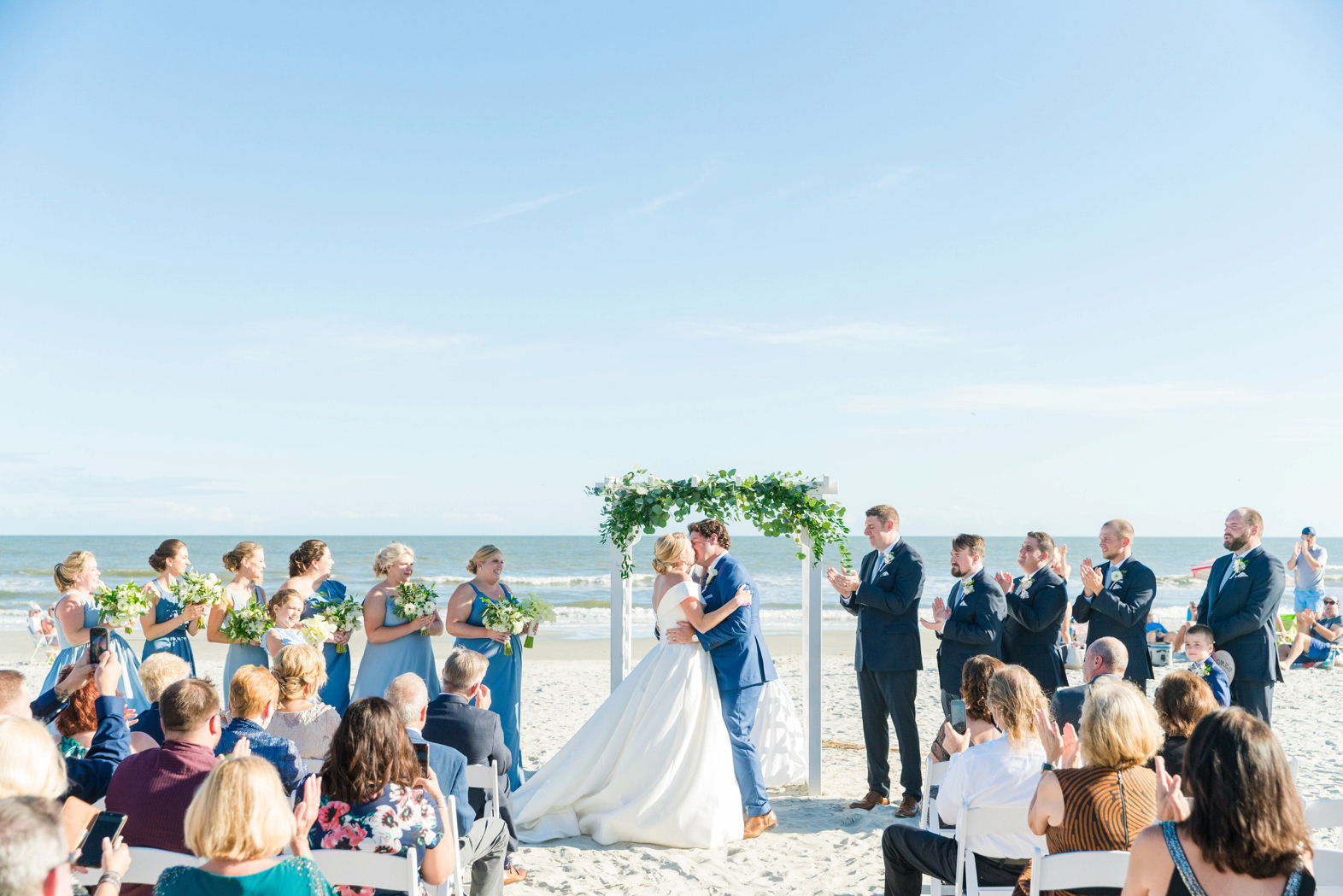Coastal Fall Wedding Hilton Head Sea Pines Beach Club