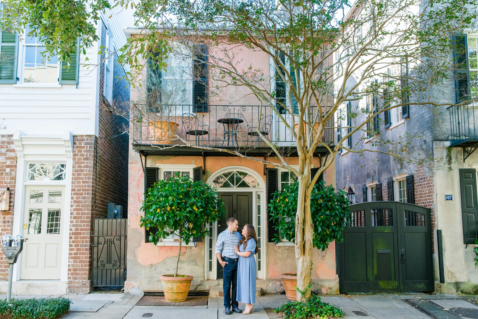 Charleston Engagement Session Downtown