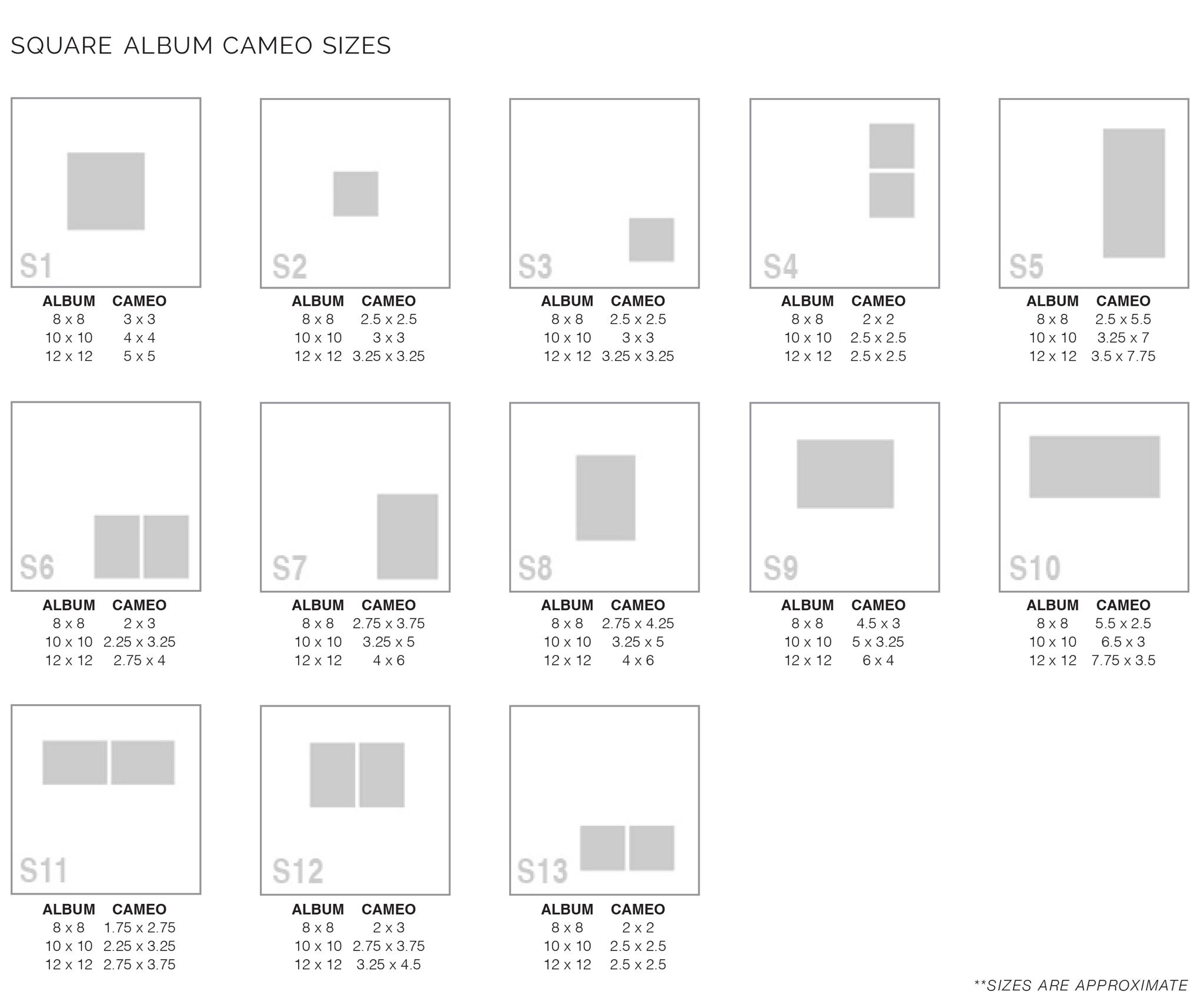 Wedding Album Options