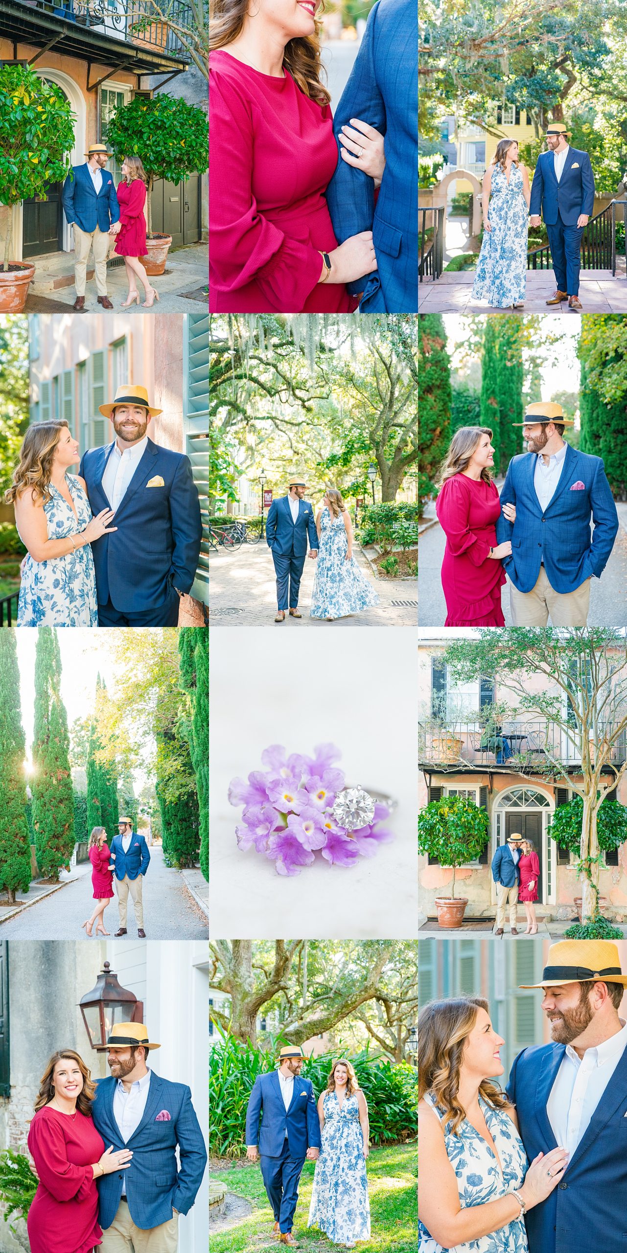 Downtown Charleston Engagement Session Dana Cubbage