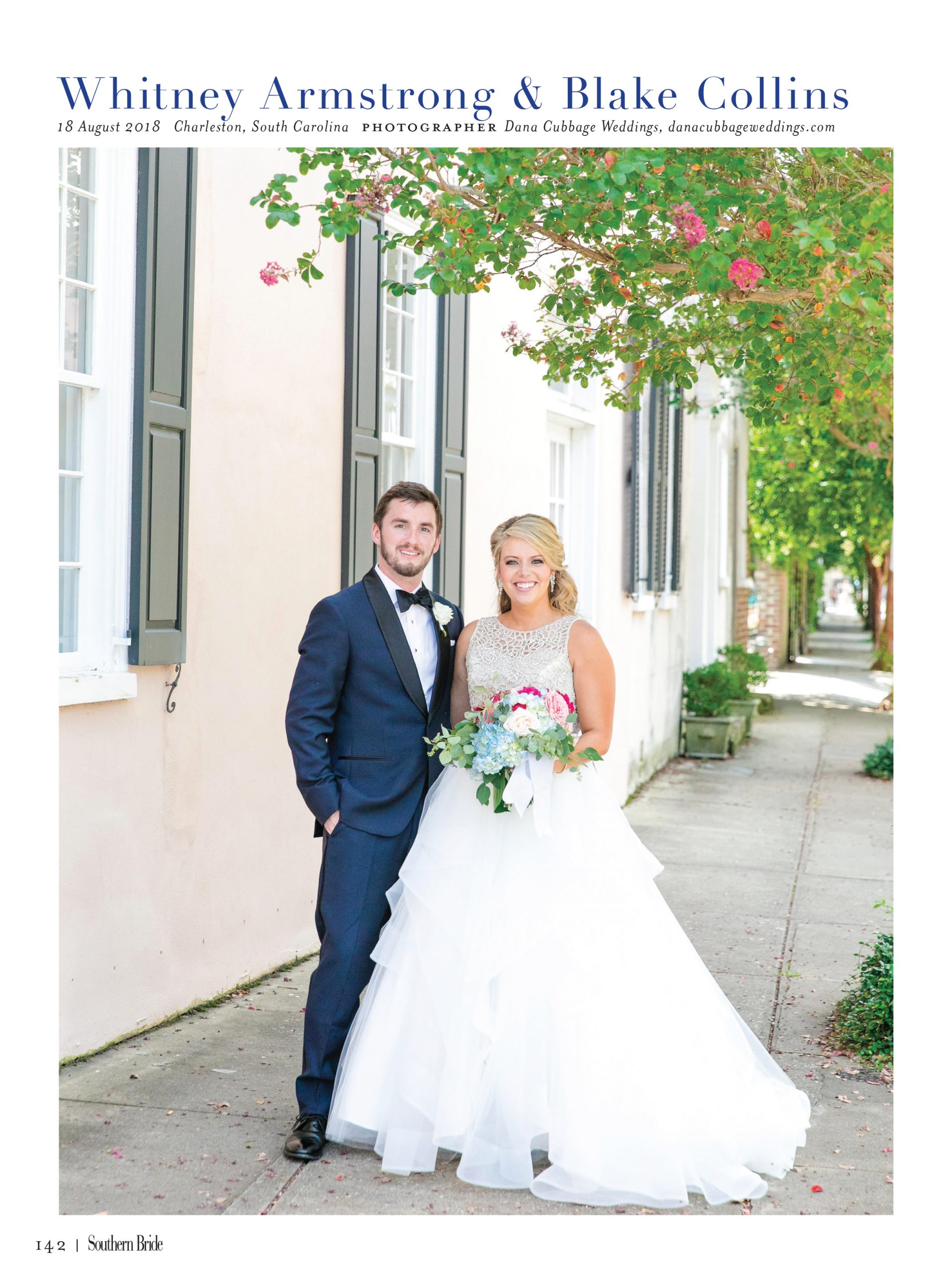 southern bride magazine lowndes grove wedding dana cubbage