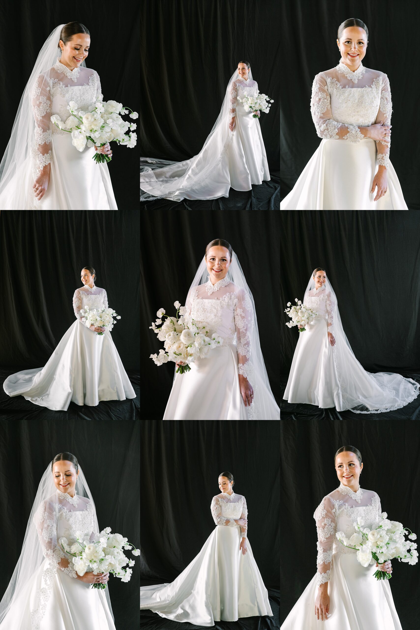 boone hall studio bridal portraits