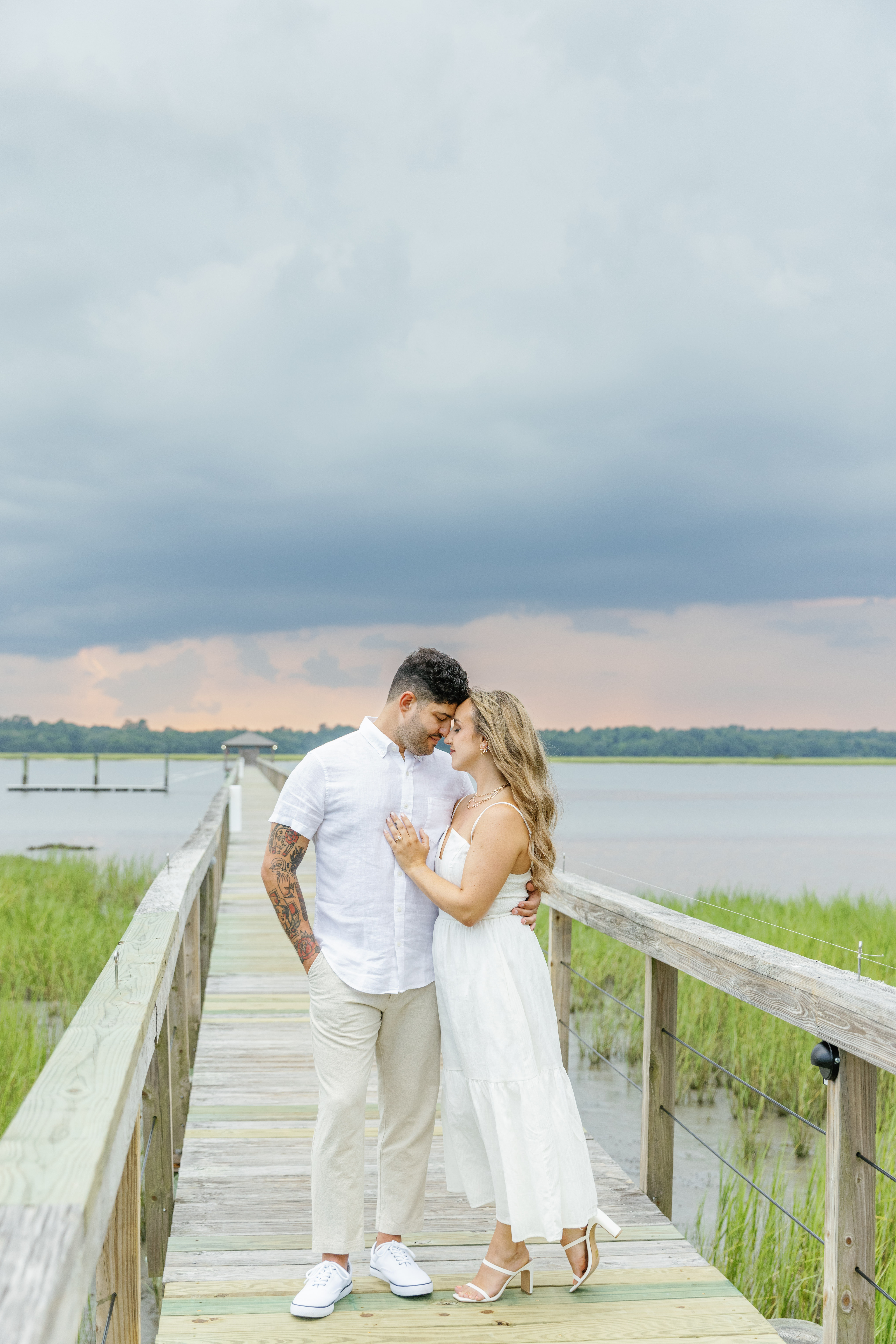 lowndes grove engagement session by dana cubbage