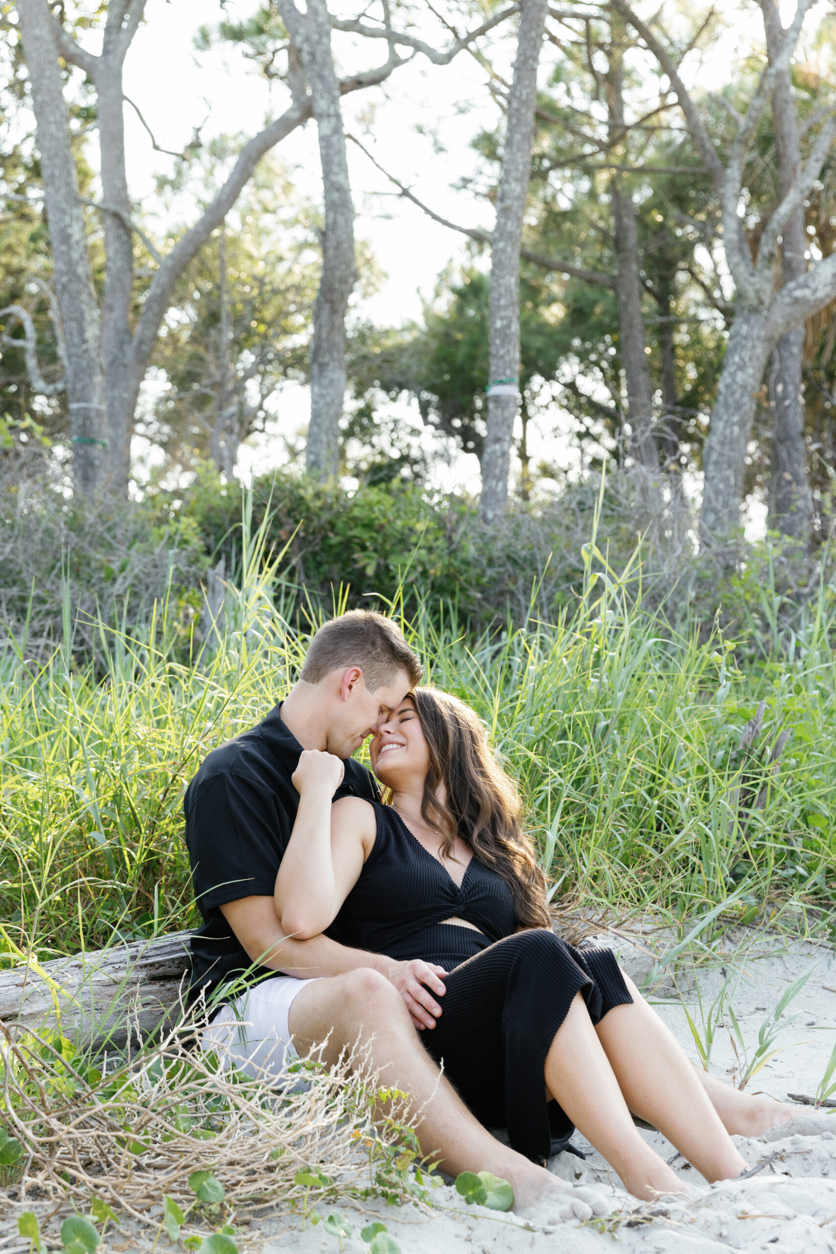 folly beach engagement session dana cubbage