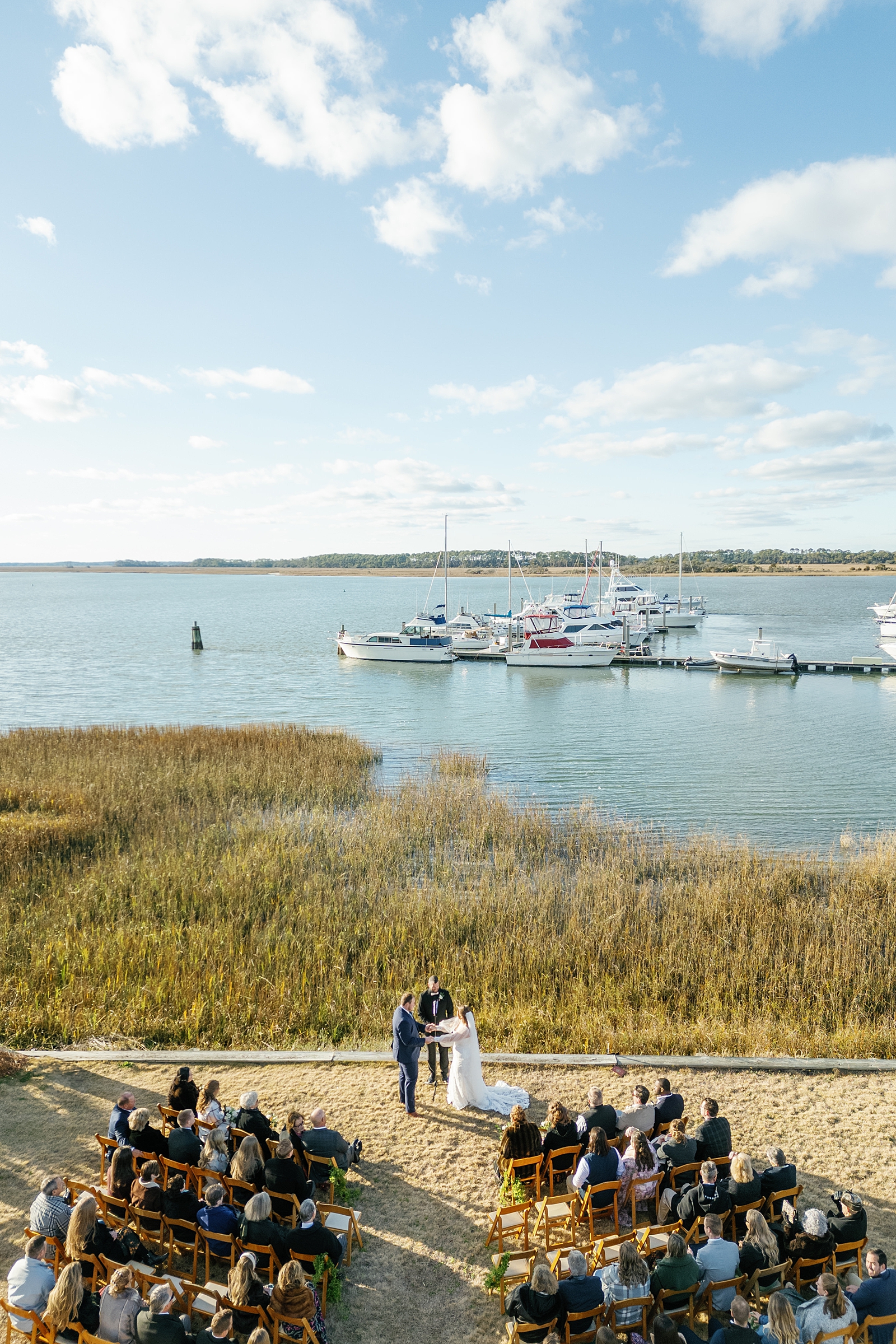regatta inn folly beach wedding dana cubbage