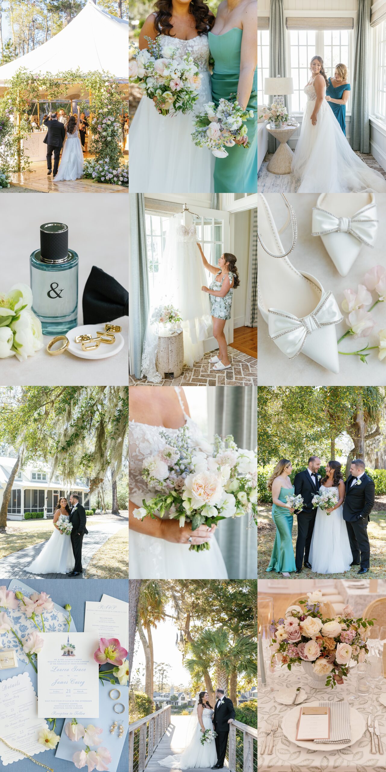 palmetto bluff spring wedding