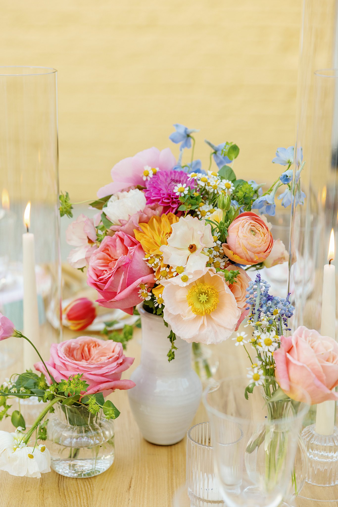 colorful william aiken house wedding